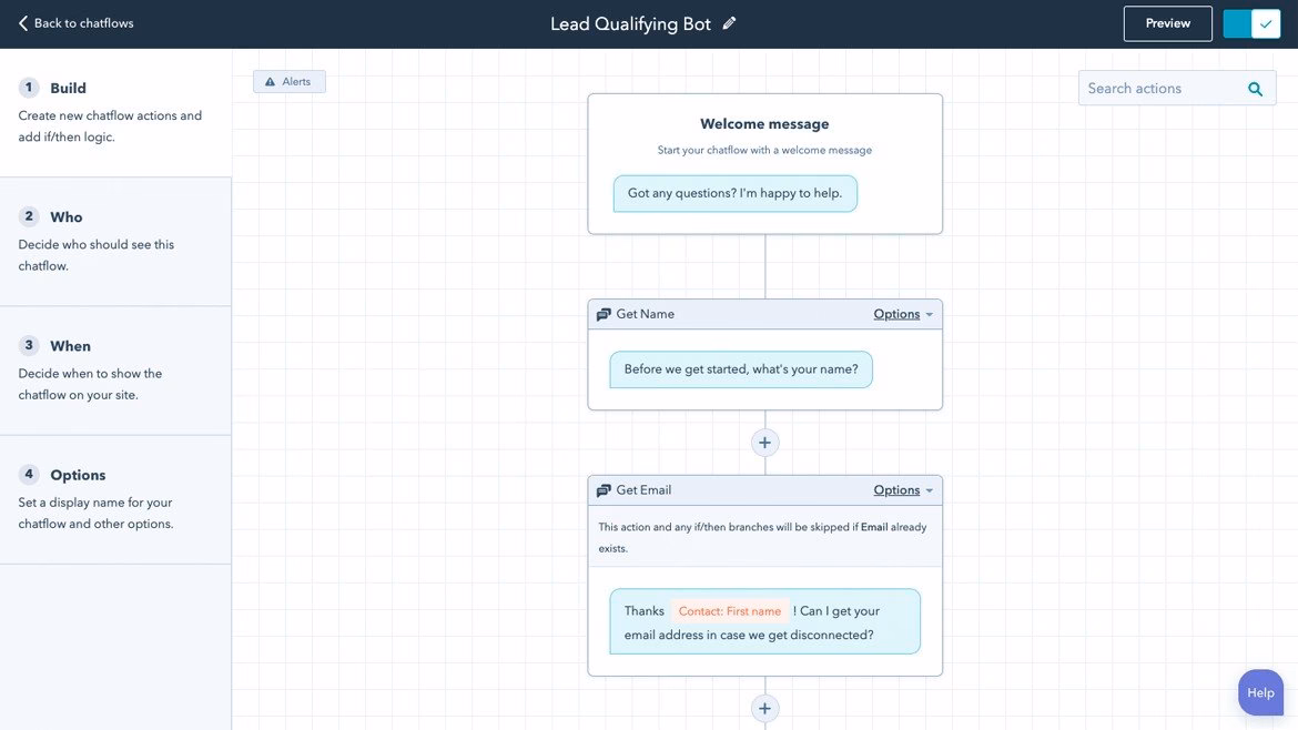 hubspot-chatbot - HeroThemes HubSpot Chatbot