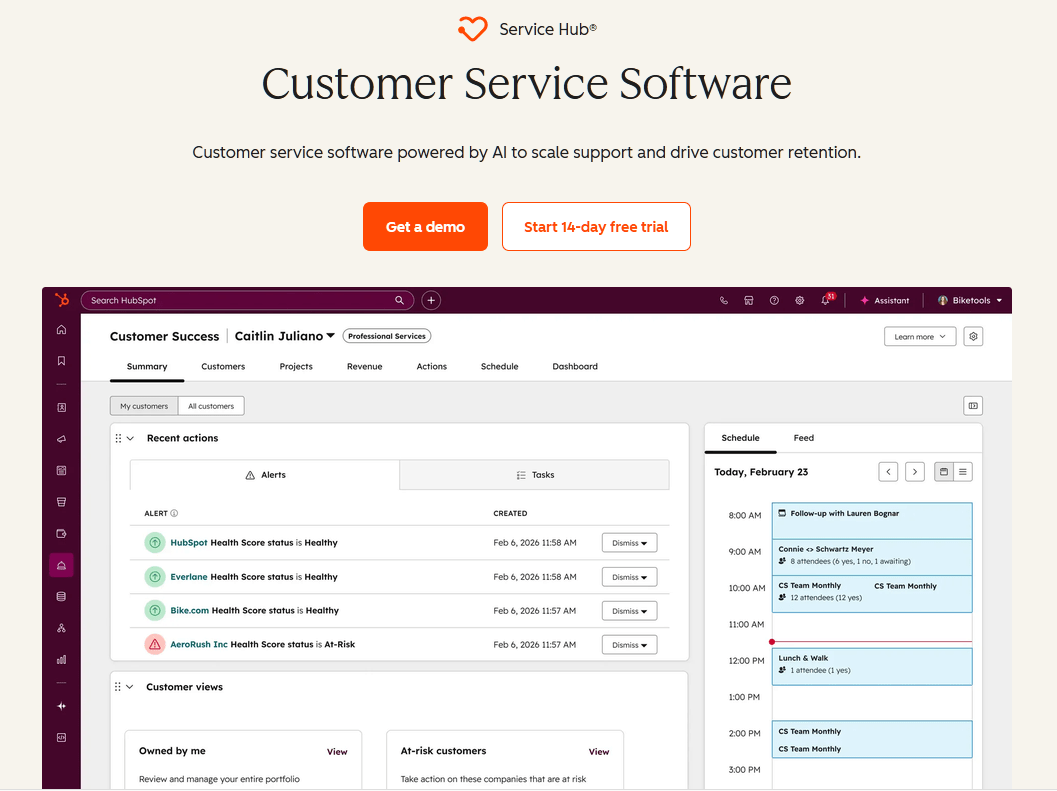 HubSpot Service Hub