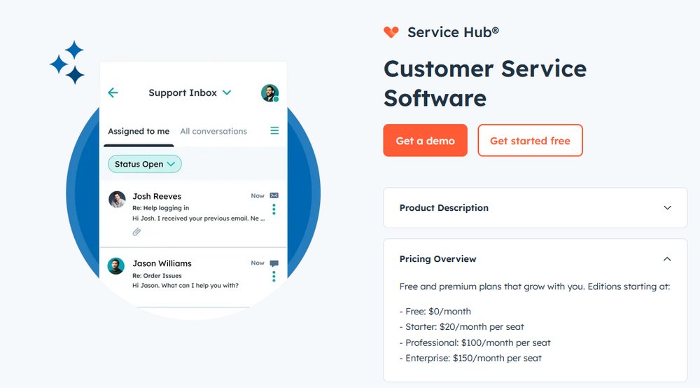 HubSpot Service Hub as s Help Scout replacement