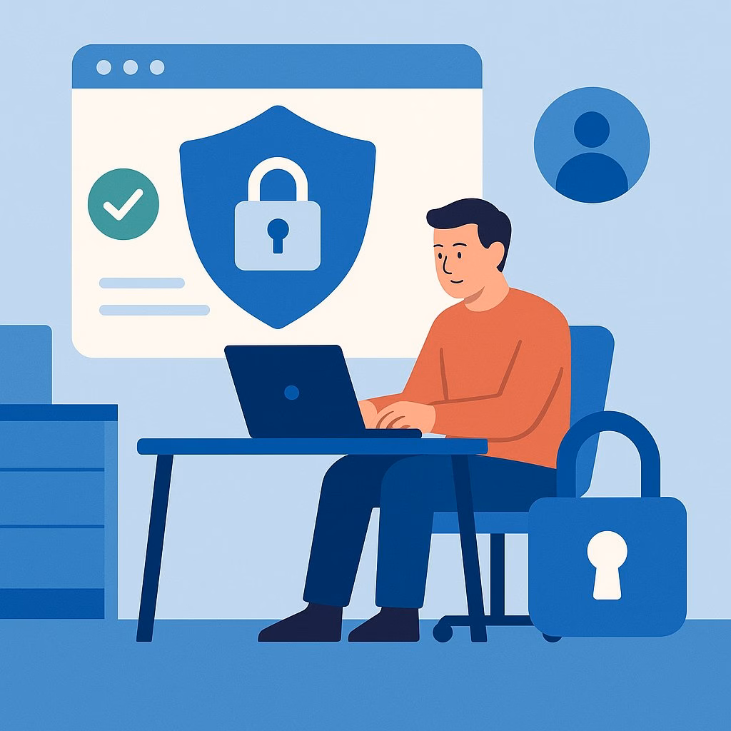 Illustration for Security and Privacy Compliance