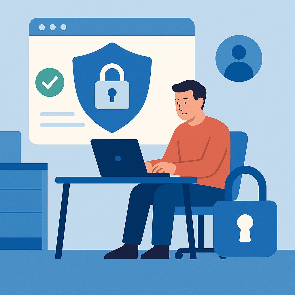 Illustration for Security and Privacy Compliance