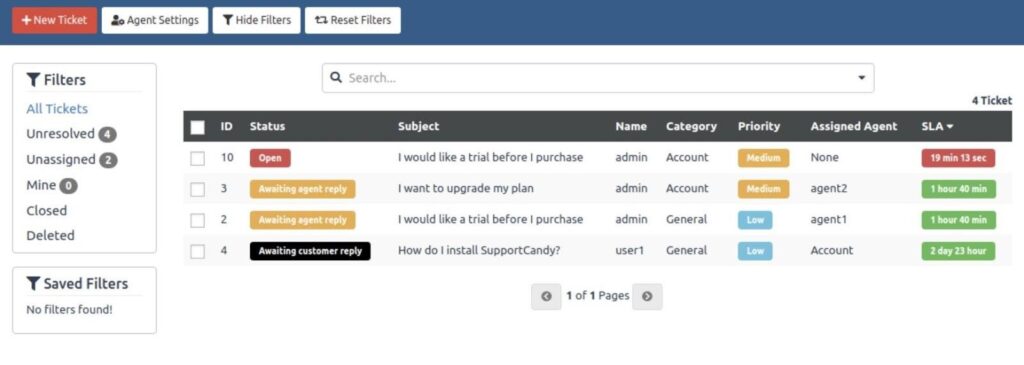 SupportCandy - WordPress Helpdesk Plugin