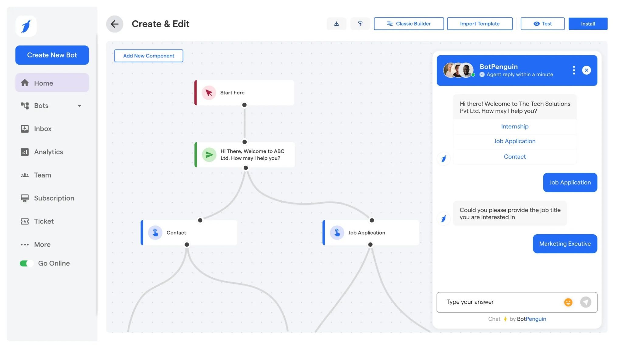 Internal HR or IT Helpdesk Chatbot