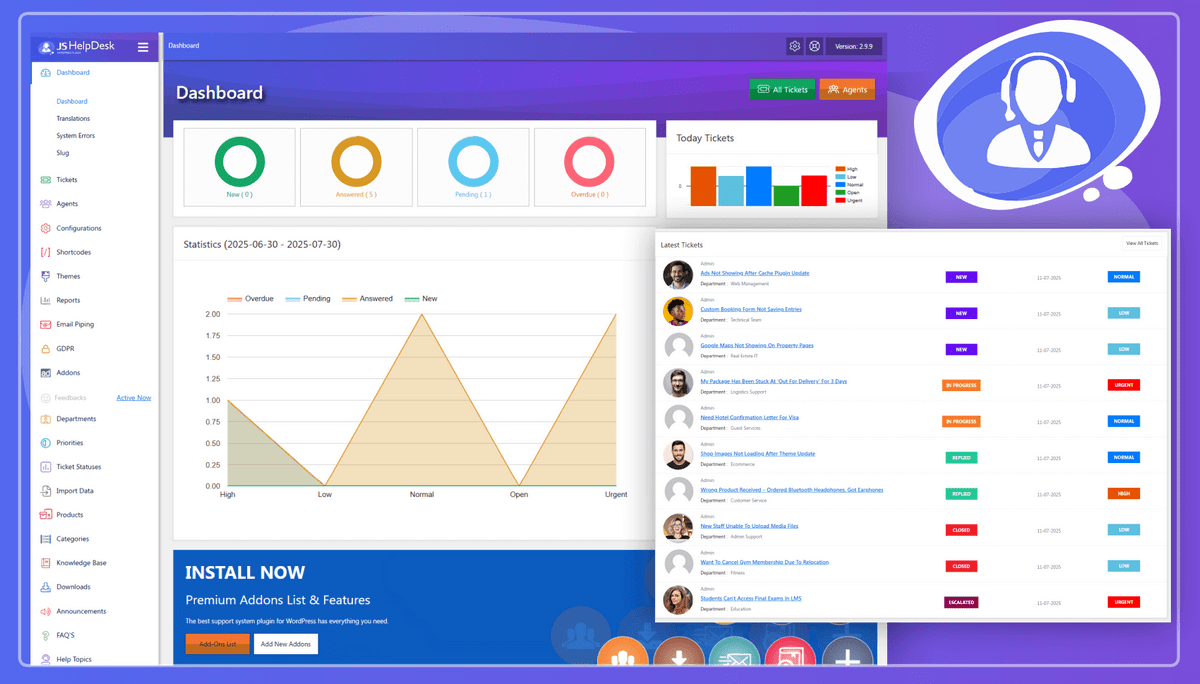 JS Help Desk