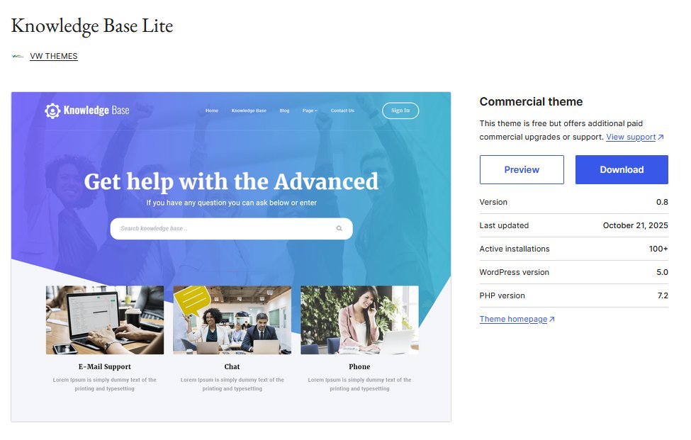 Knowledge Base Lite