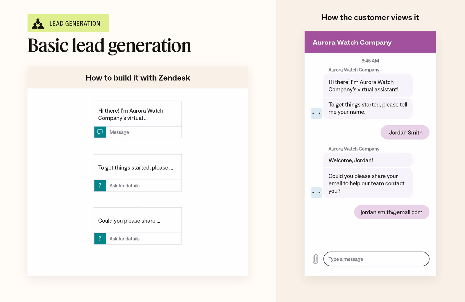 lead-generation-chatbot-example - HeroThemes Lead generation chatbot example
