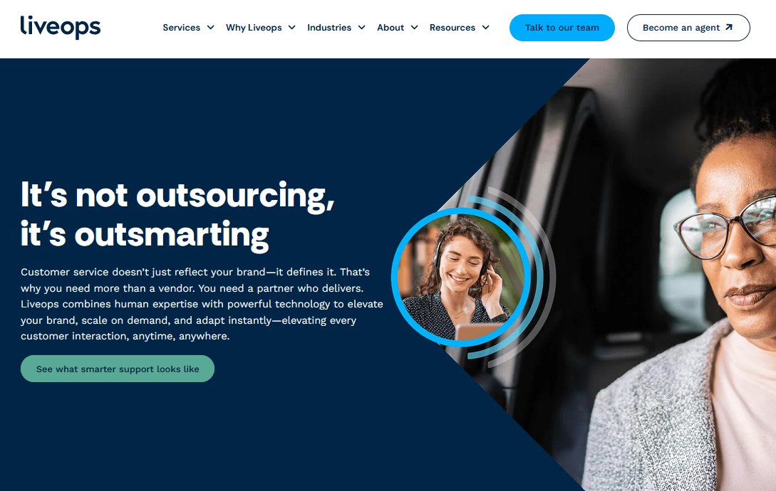 LiveOps US-based outsource company