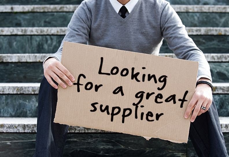 Looking for a great supplier stock image