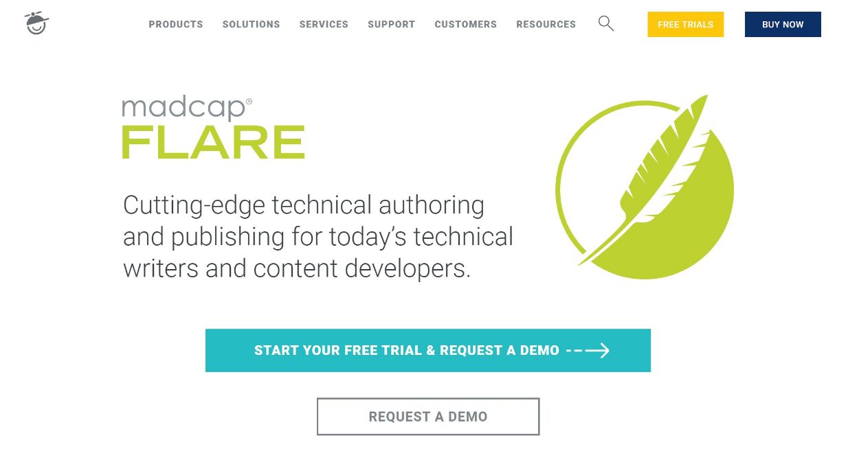MadCap Flare Multi-Platform Authoring tool