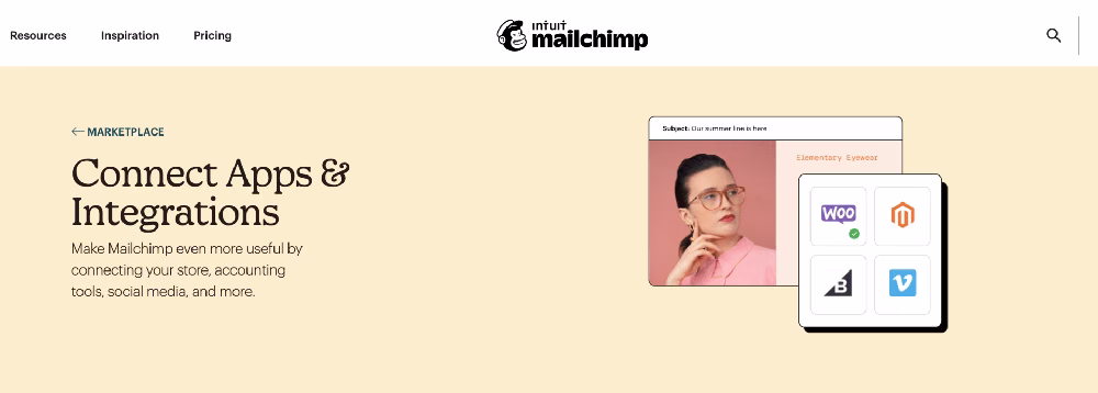 Mailchimp integrations