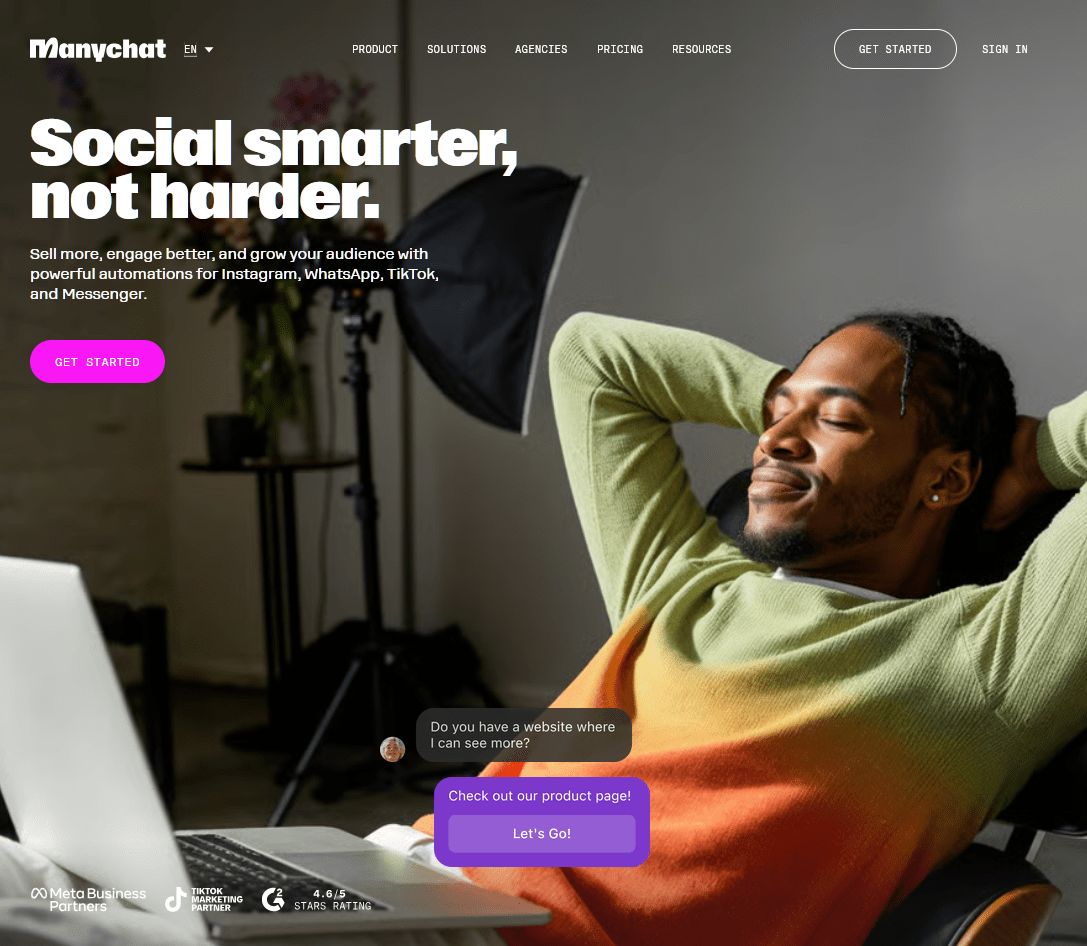 ManyChat software