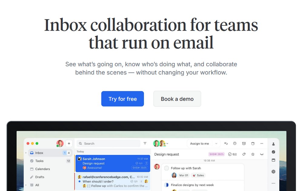 Missive inbox collaboration software
