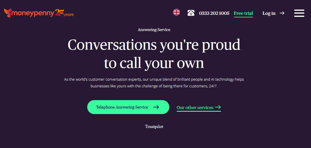 Moneypenny: The UK’s Favorite Virtual Receptionist