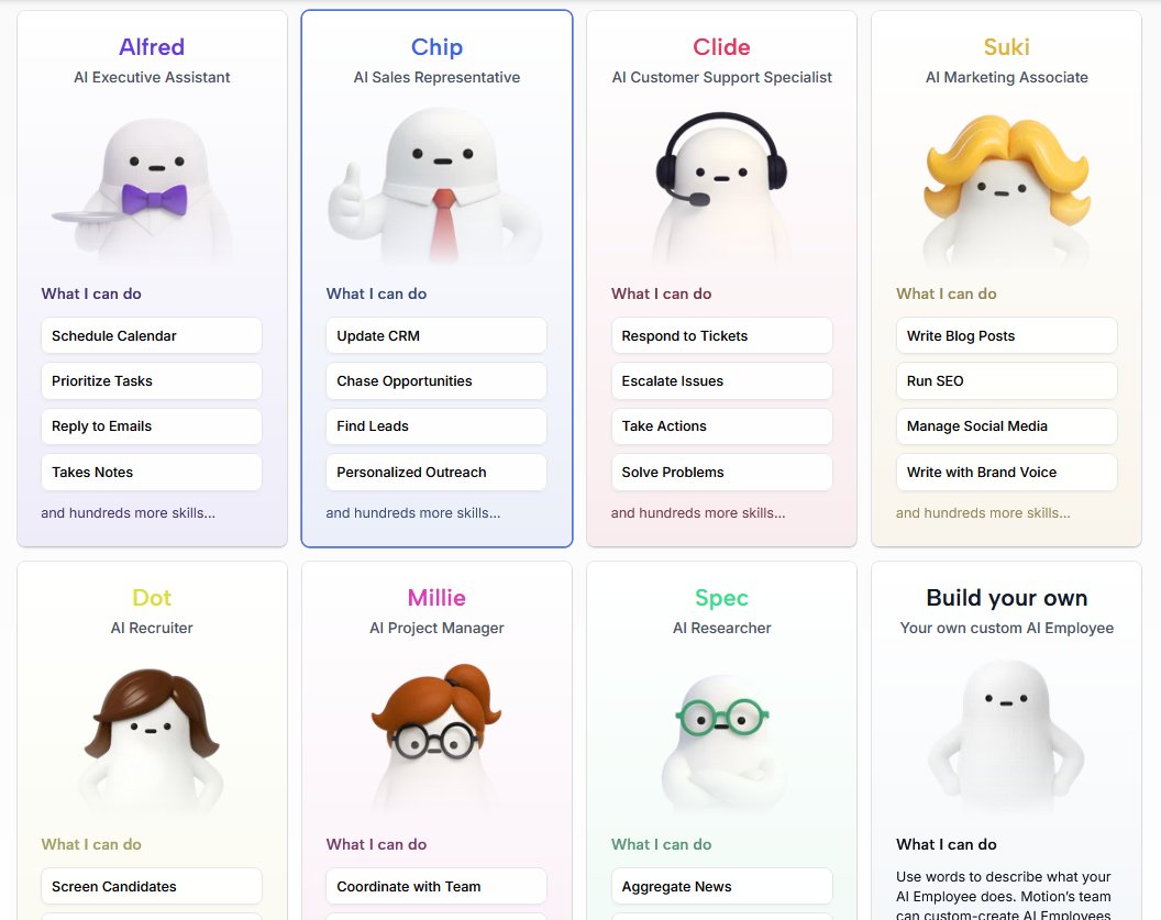 Motion AI Employees