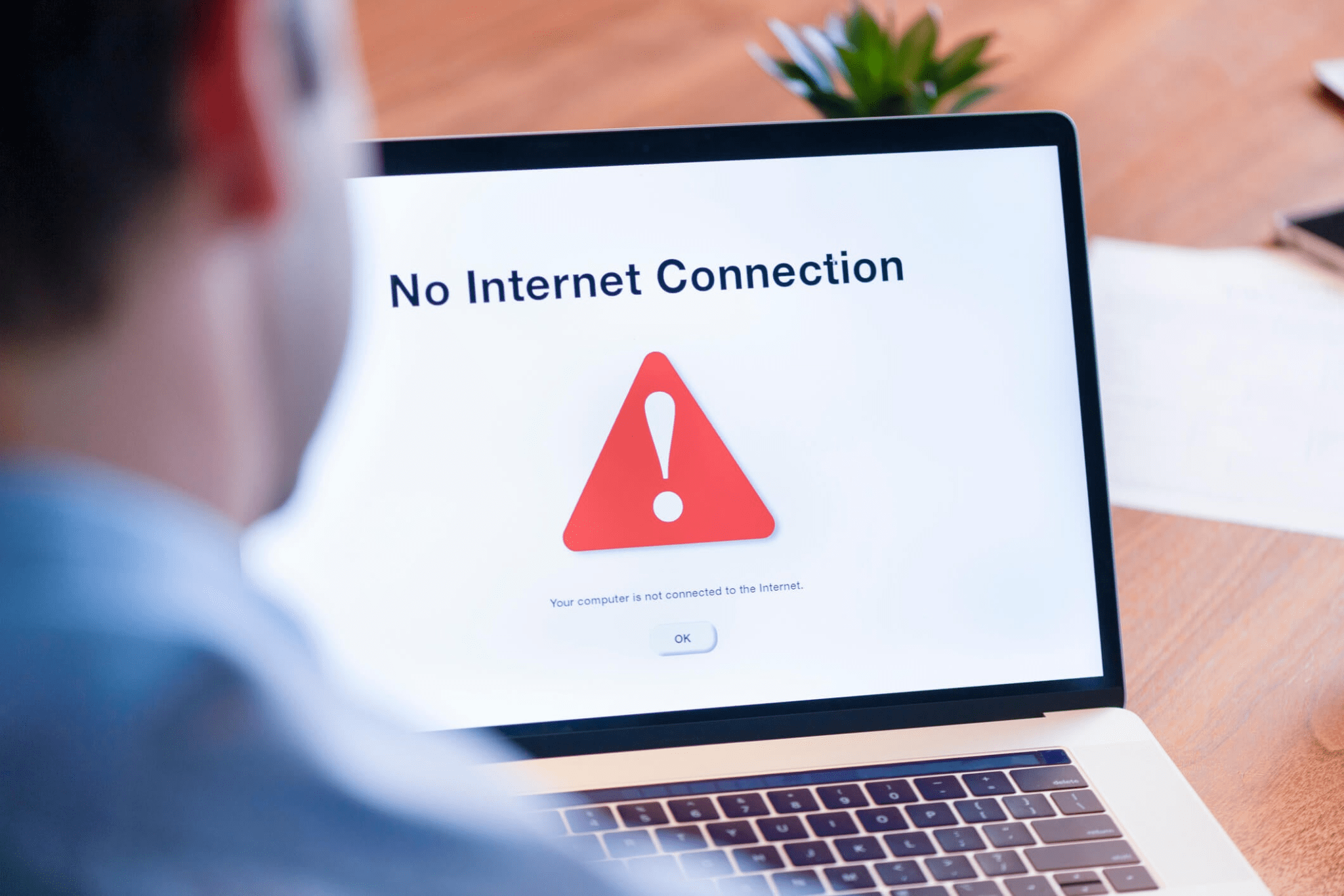 No internet connection image