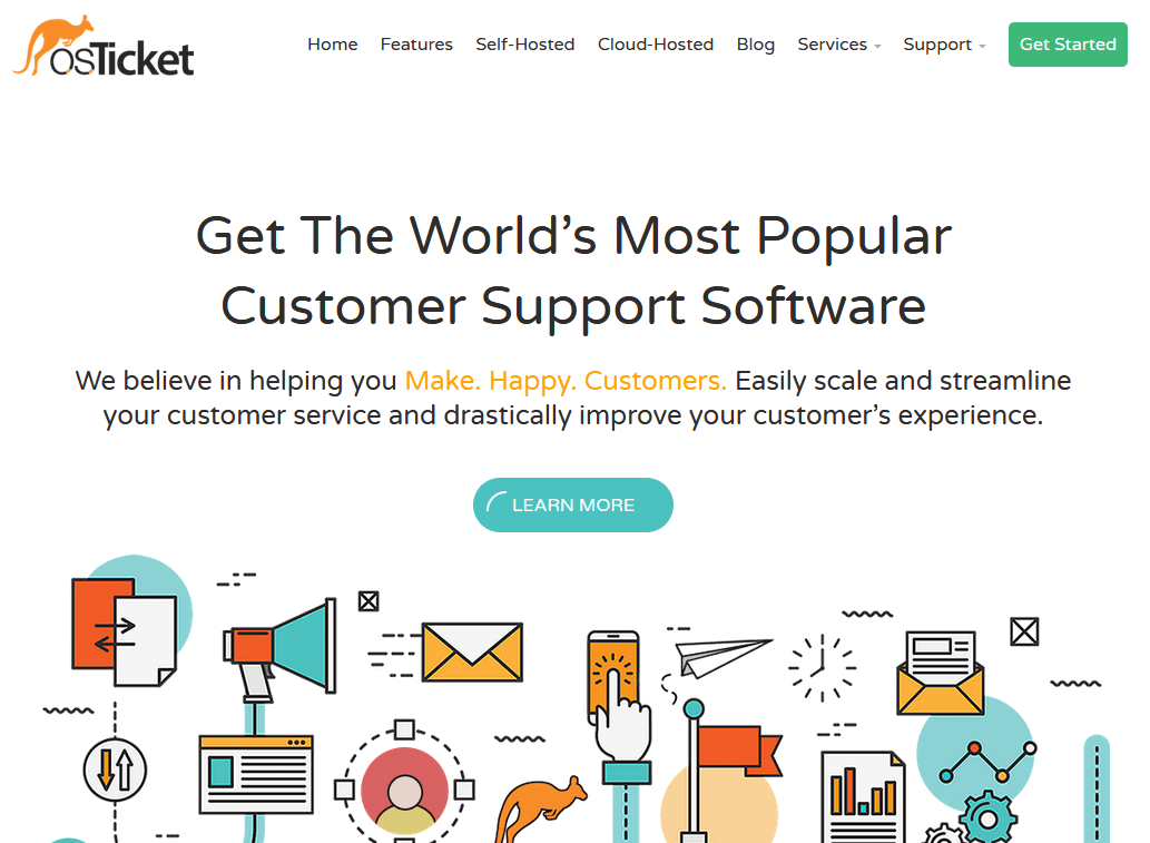 osTicket Open Source Support Ticket System