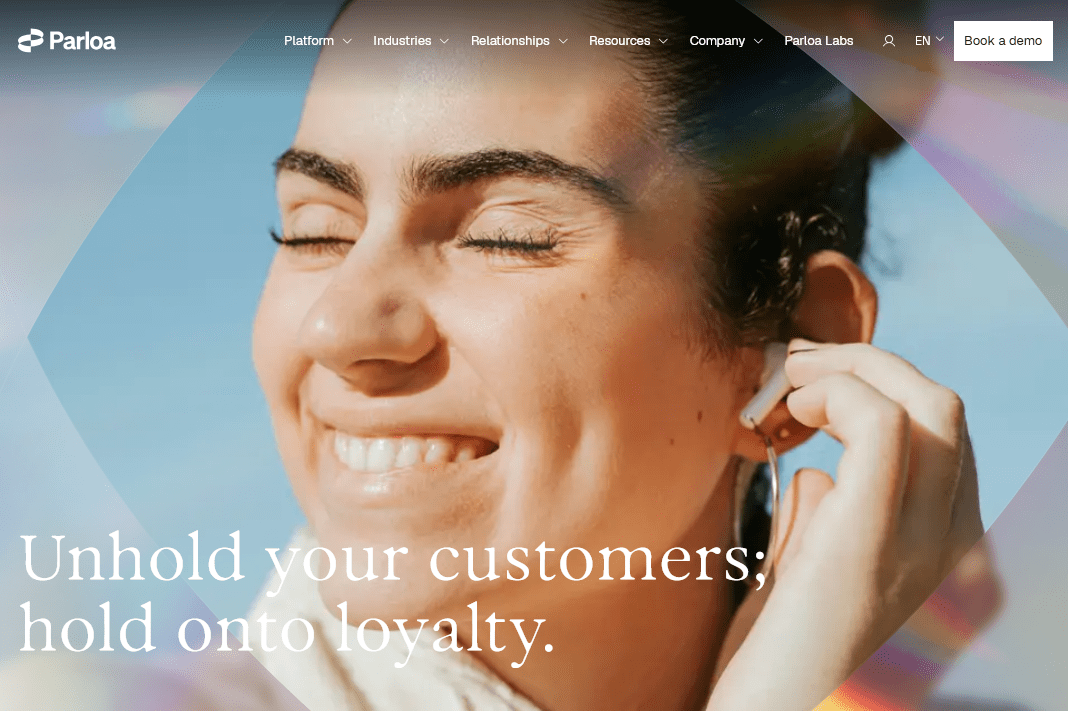 Parloa enterprise-level AI agent management platform