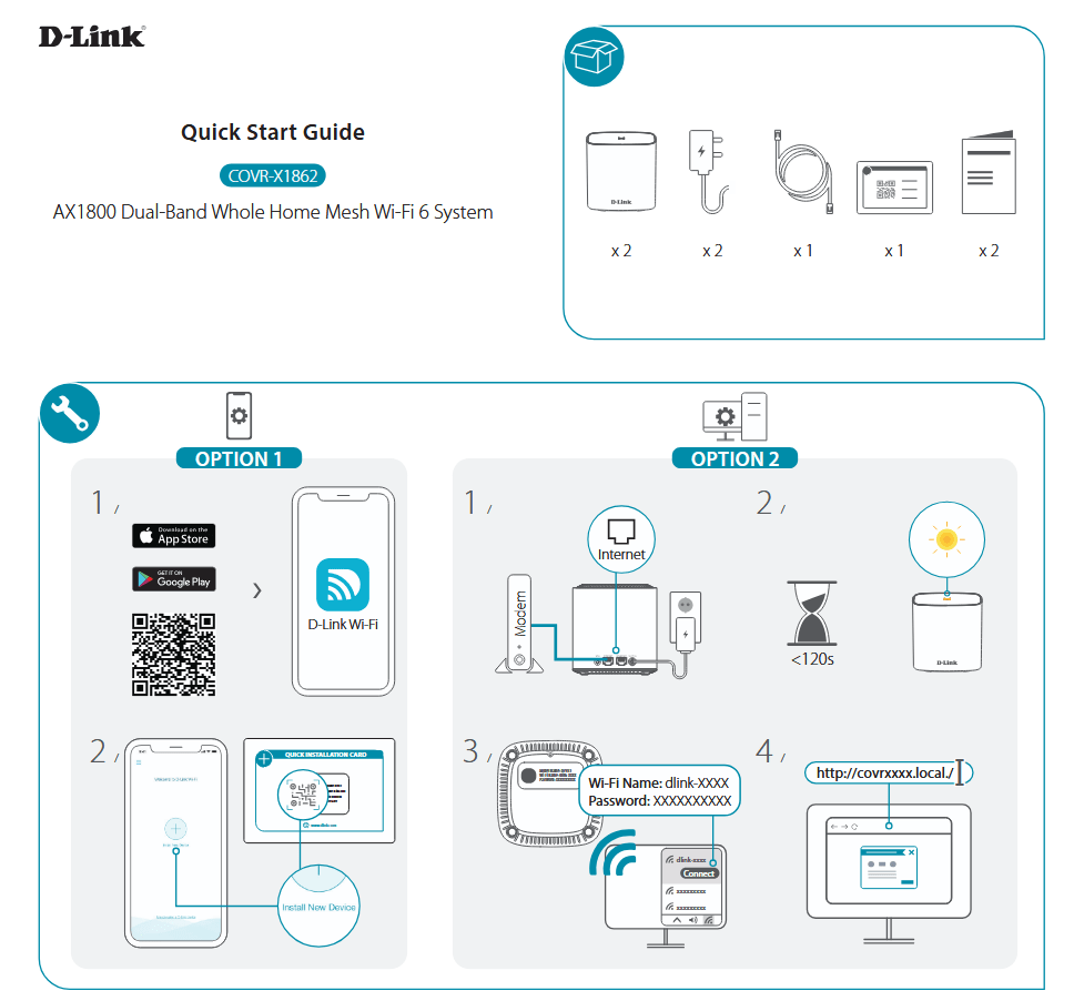 Quick start guide example