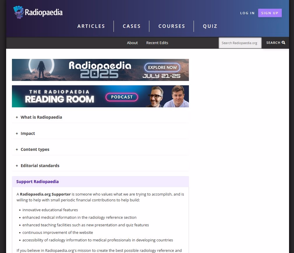 radiopaedia-the-radiology-wiki - HeroThemes Radiopaedia The Radiology Wiki