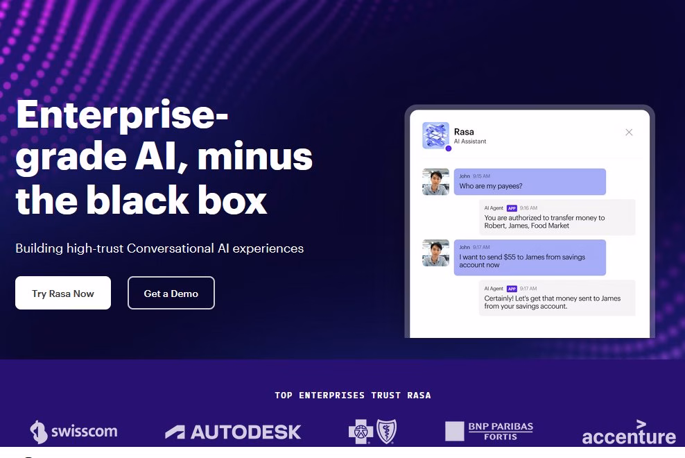 Rasa Open-Source Conversational AI