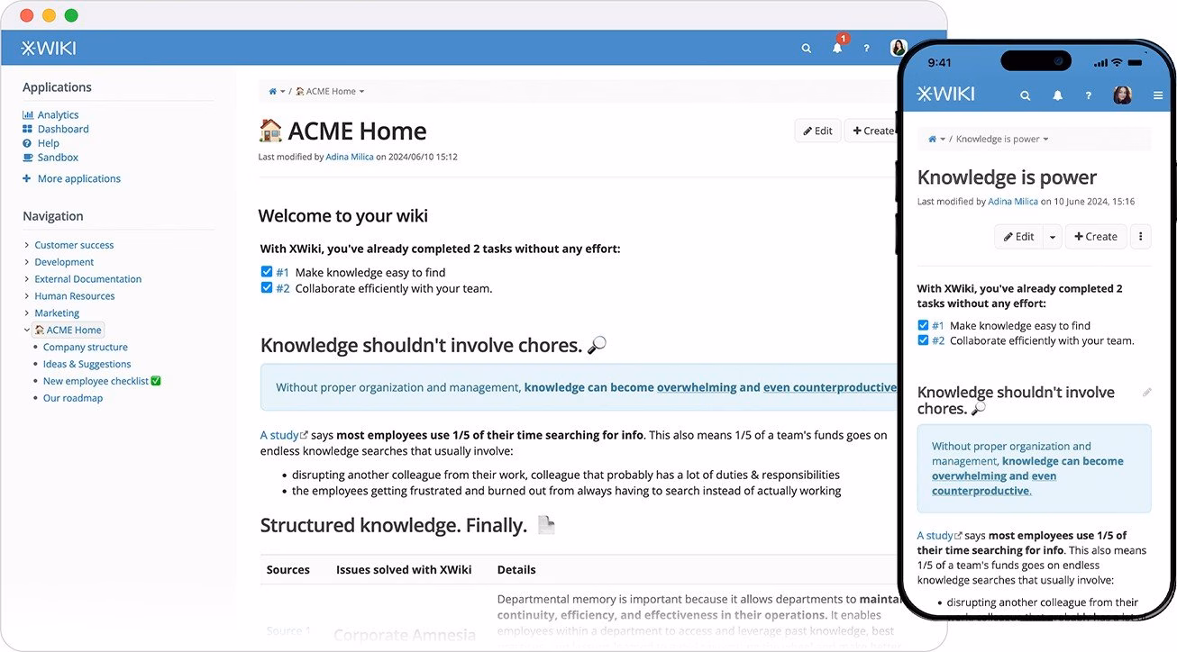 screenshot-of-website-created-with-xwiki-knowledge - HeroThemes screenshot of website created with XWiki knowledge base software
