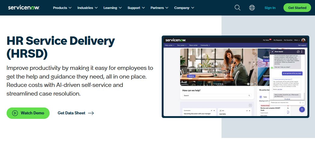 ServiceNow HR Service Delivery