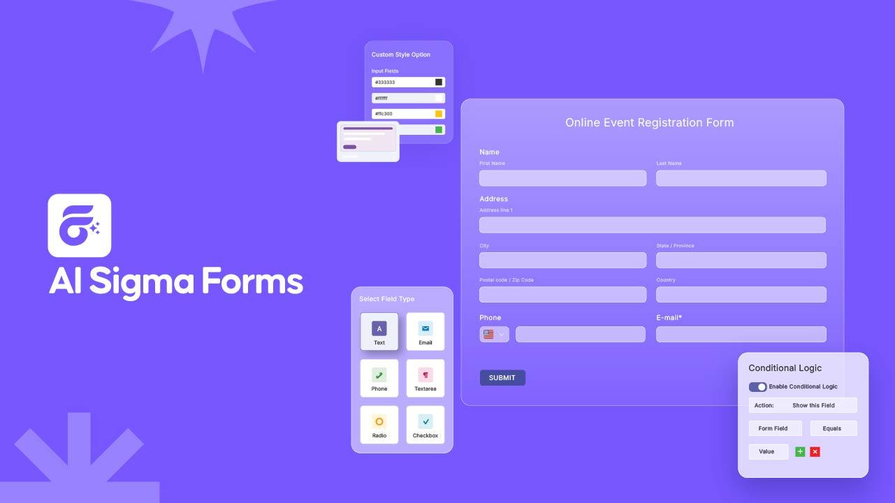 Sigma Forms next-generation WordPress form builder