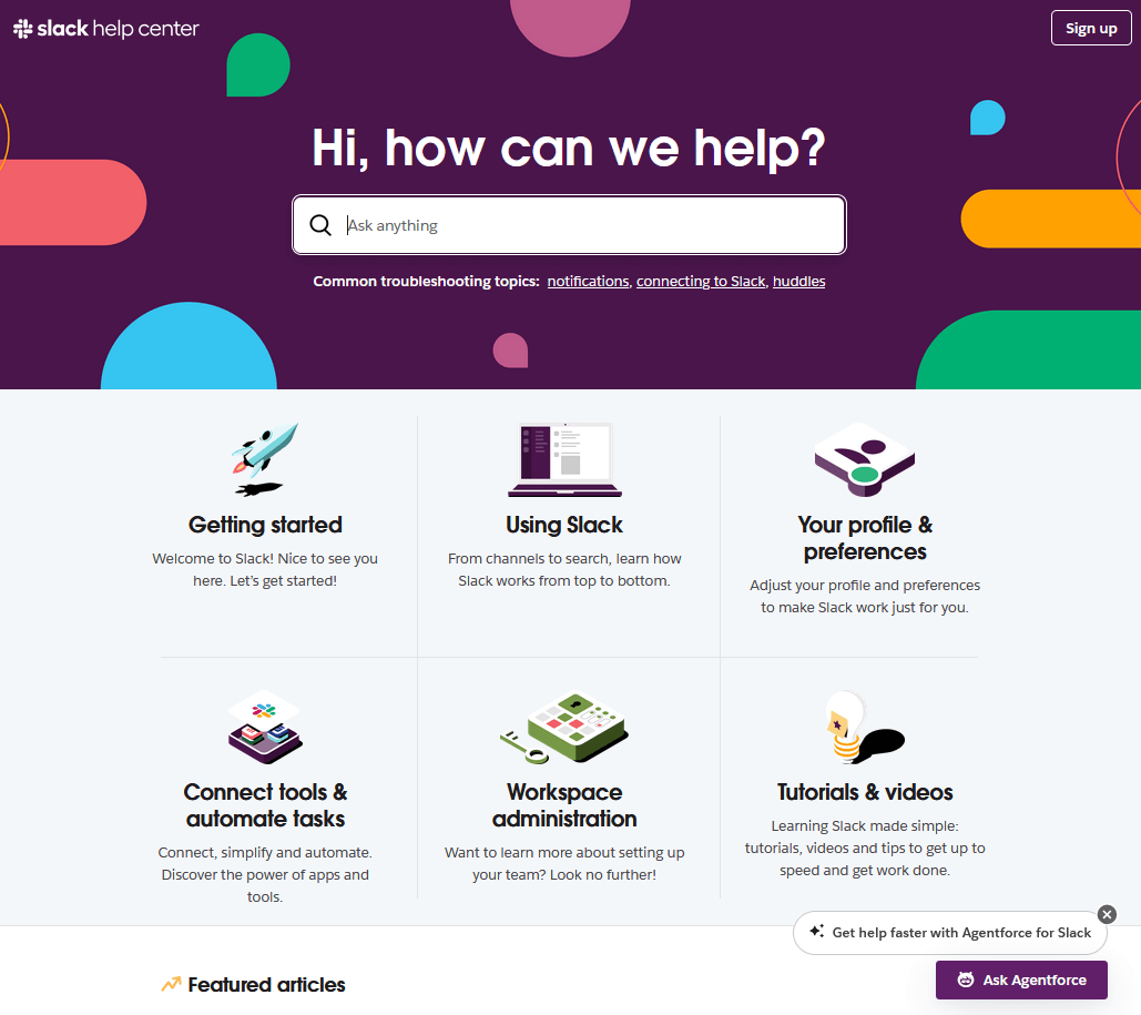 Slack Knowledge Base Example