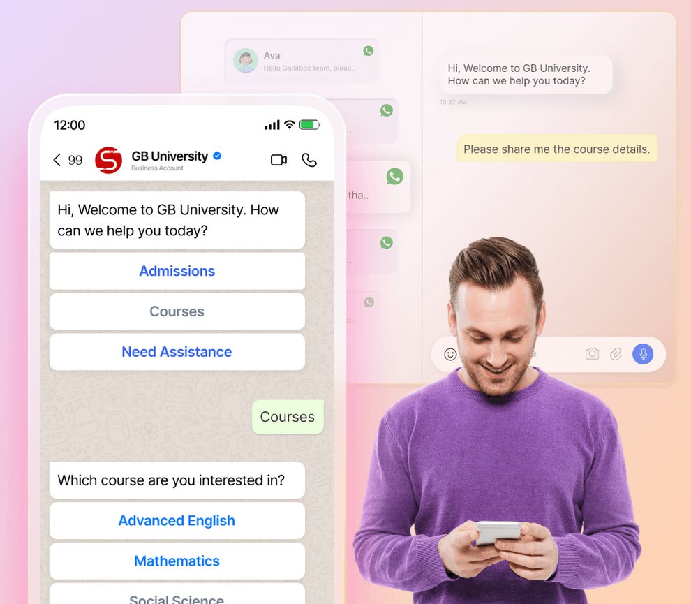 Social Media and Messaging chatbot example