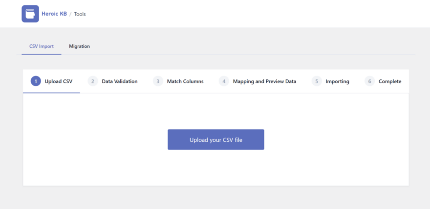 [New] Heroic KB CSV Importer & Migration Tools