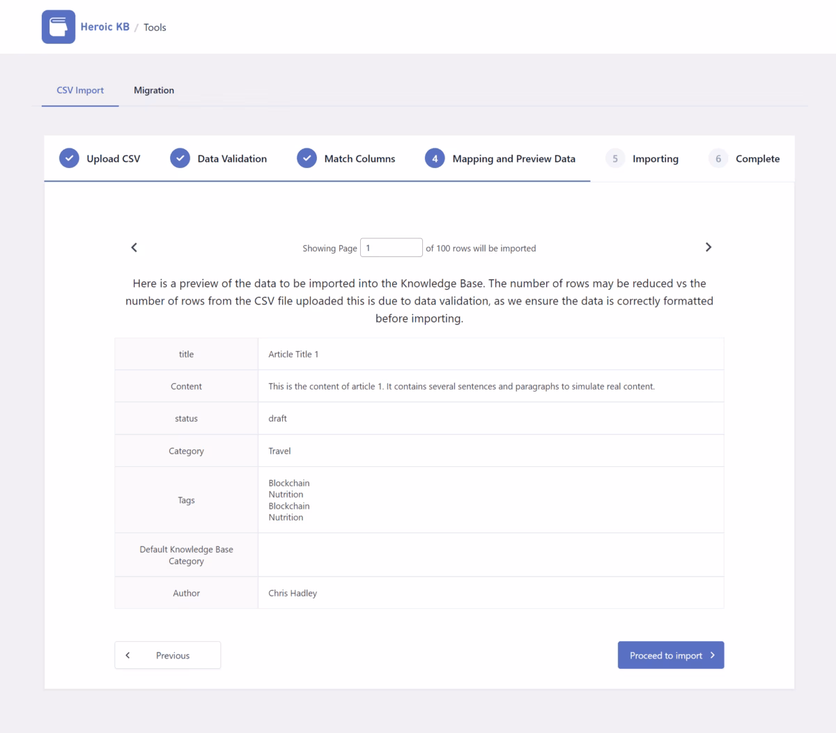 step-4-mapping-and-data-preview - HeroThemes Step 4, mapping and data preview
