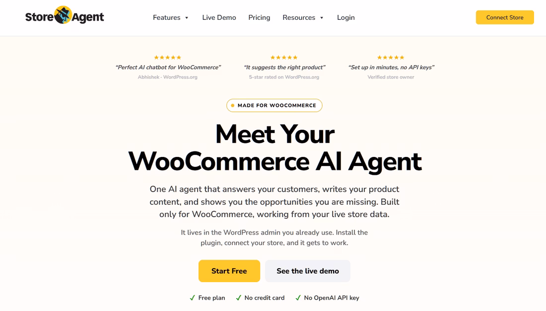 Storeagentwoocommerceaiplugin herothemes Storeagent woocommerce ai plugin
