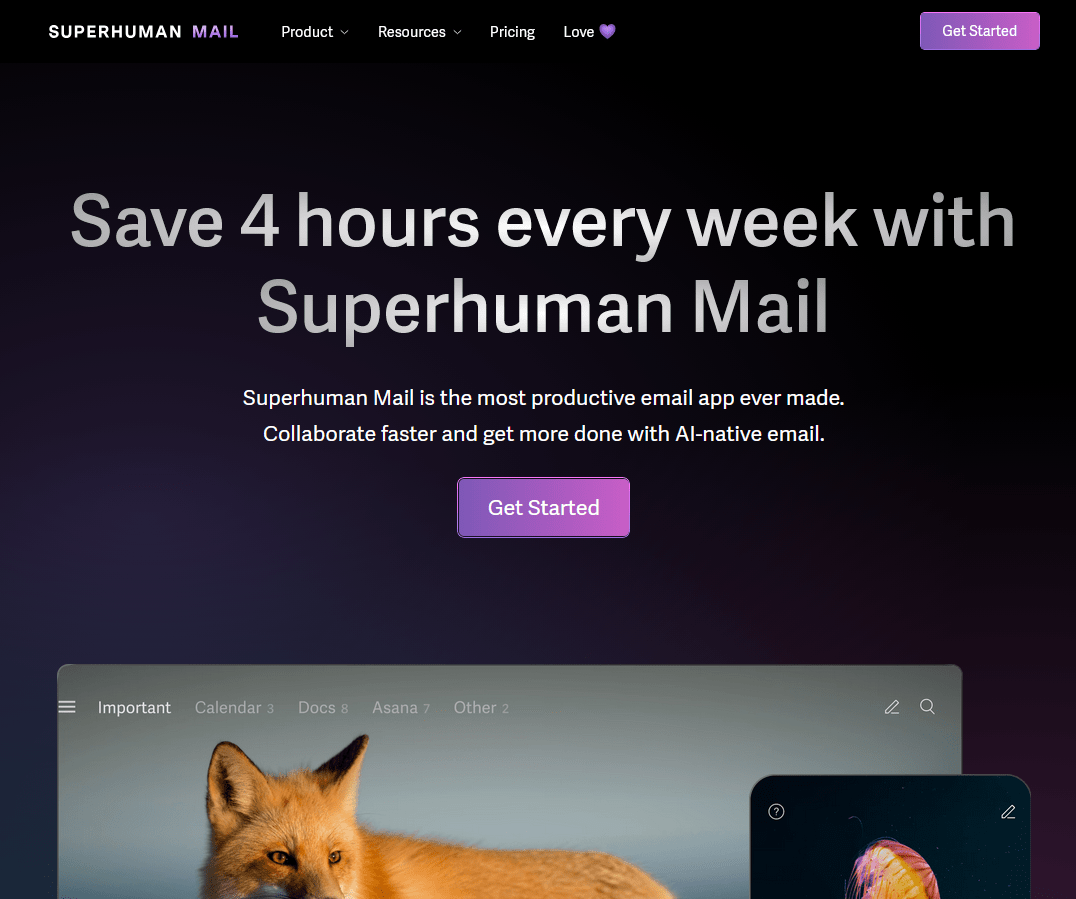 Superhuman: Best AI-Powered Email Client