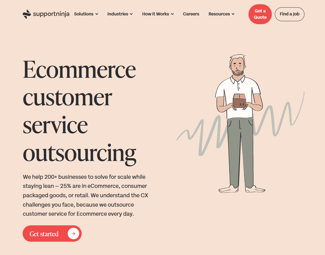 Supportninja outsourcing services for startups