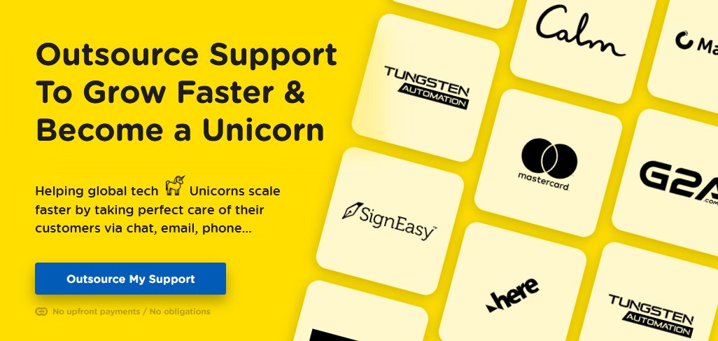 SupportYourApp for customer support outsourcing