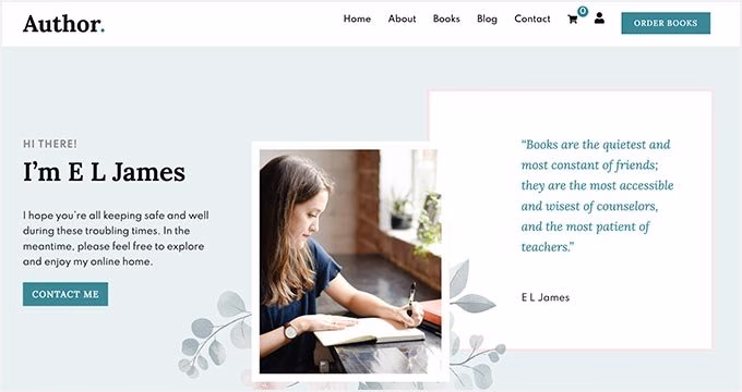 sydney-author-demo-template - HeroThemes Sydney author demo template