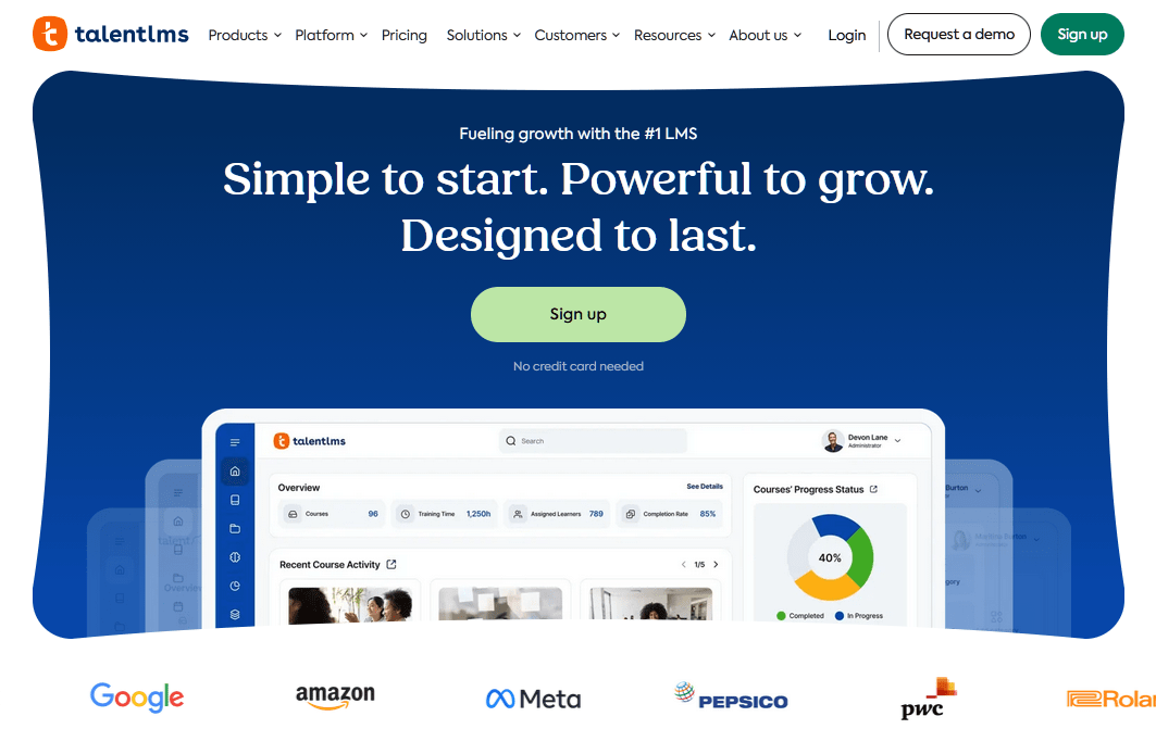 TalentLMS LMS software