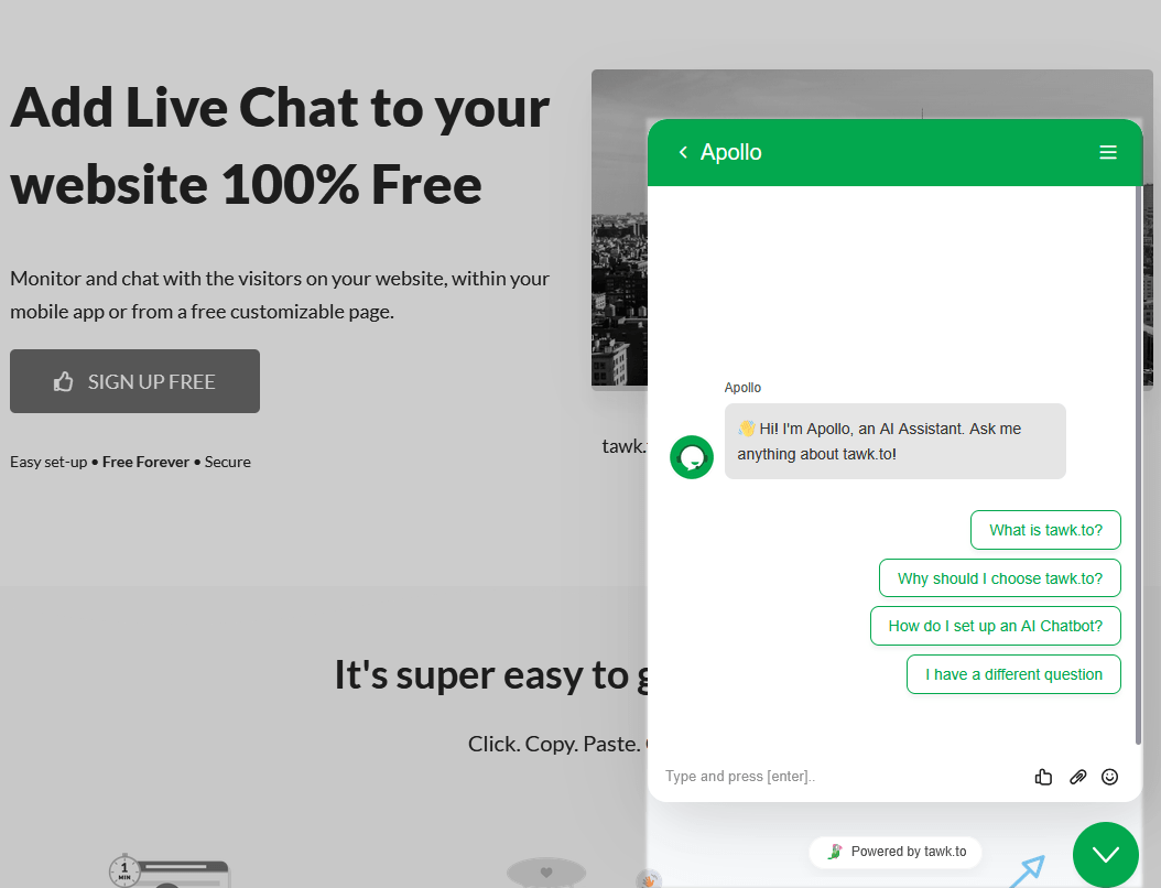 tawk.to Free Live Chat