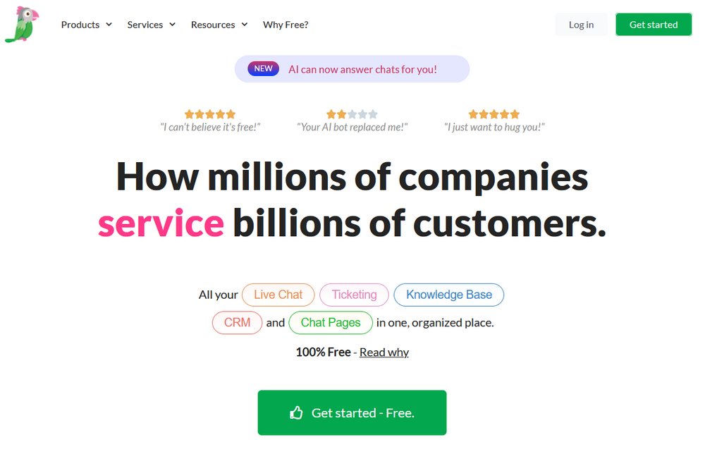 Tawk.to Live Chat software