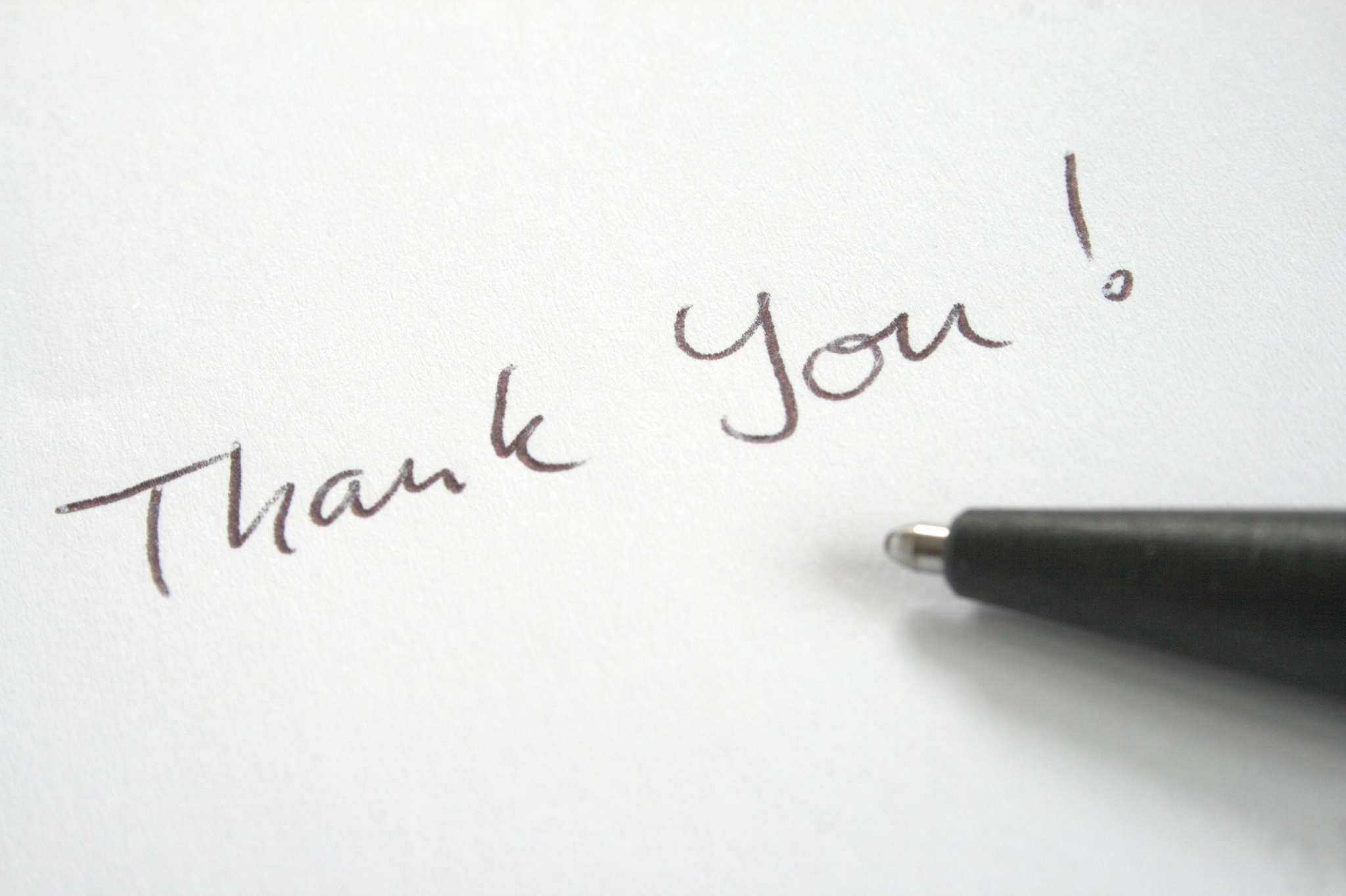 Thank you note