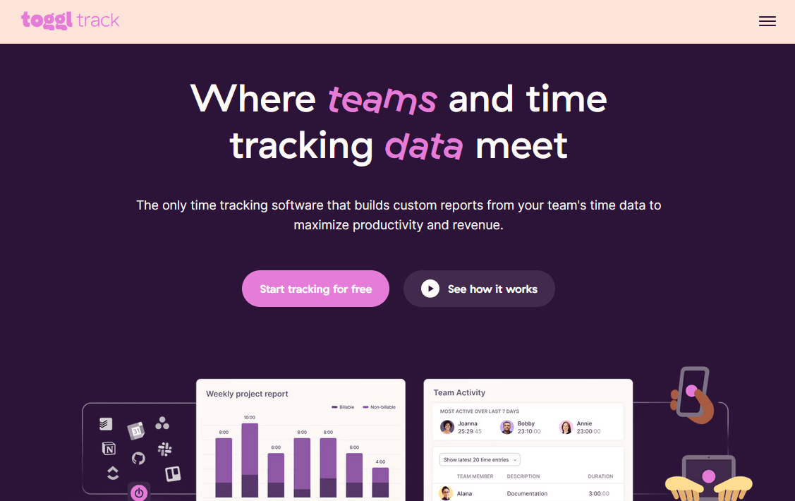 Toggl For Time Tracking