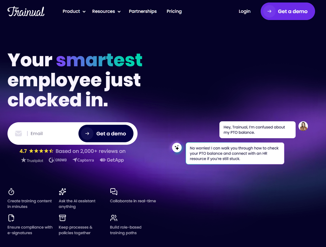 Trainual training-first documentation tool