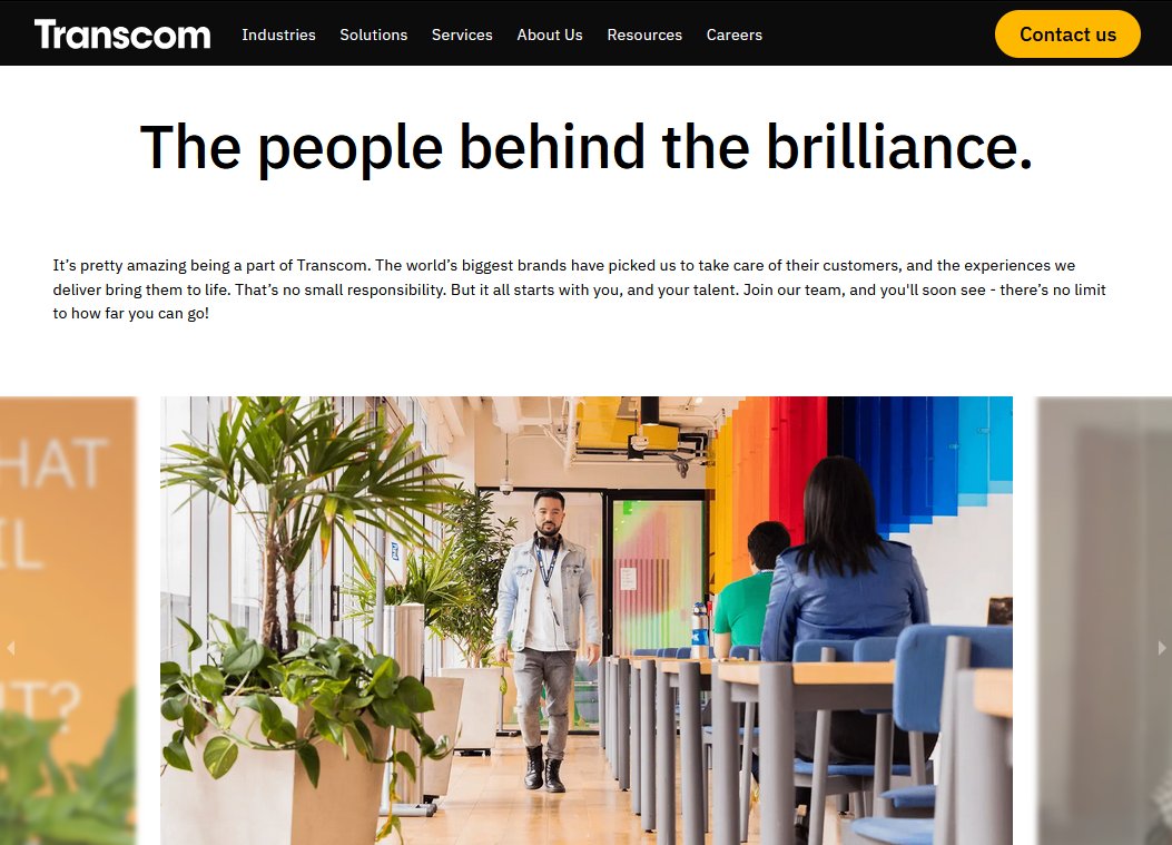 Transcom Swedish-founded BPO