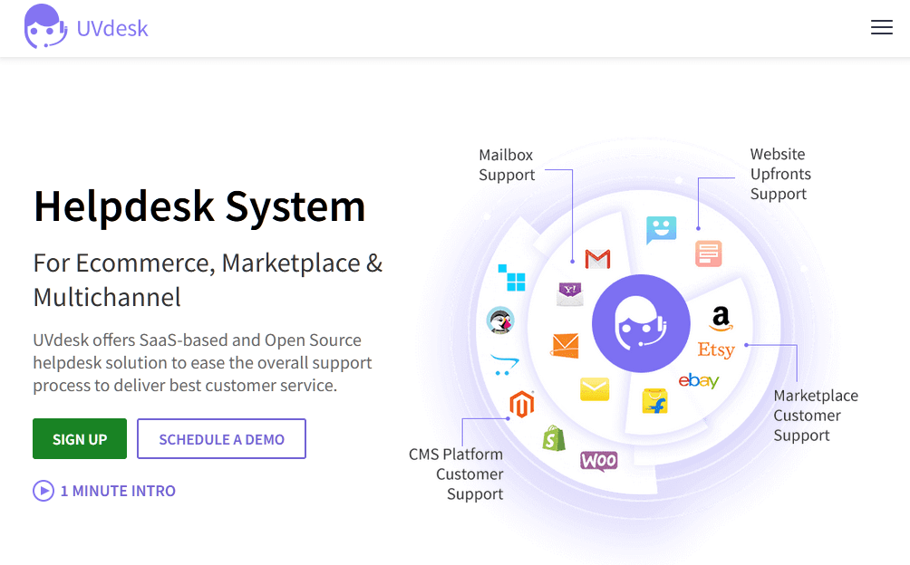 UVdesk open source helpdesk