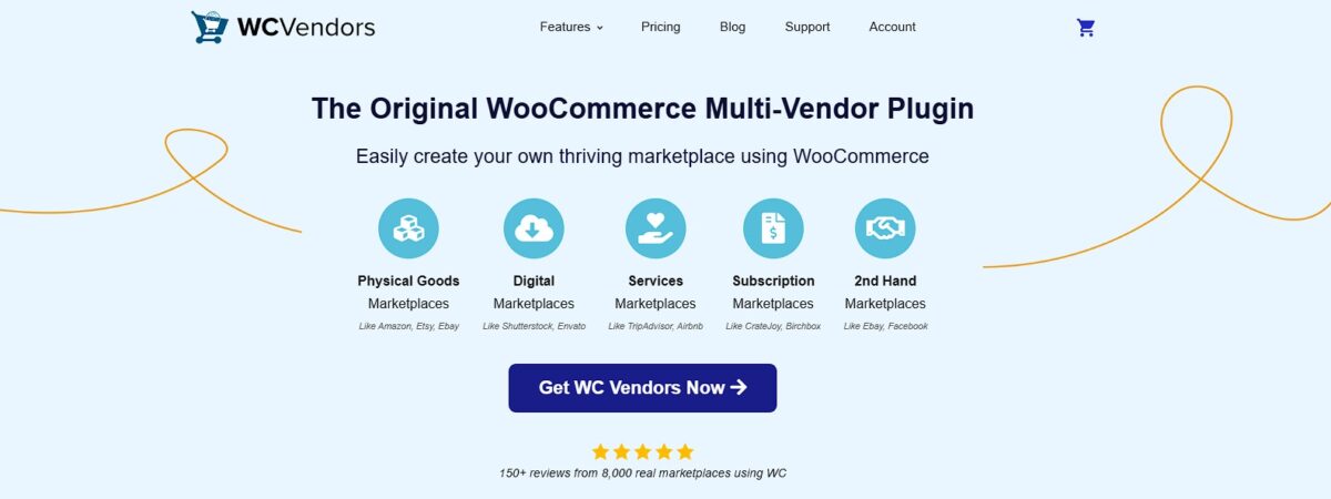 WC Vendors marketplace eCommerce plugin