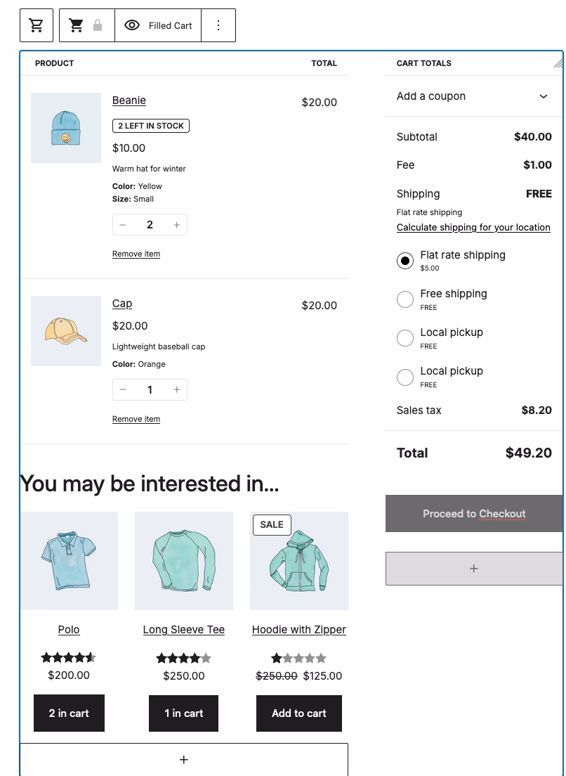 woocommerce-editable-cart - HeroThemes WooCommerce editable cart