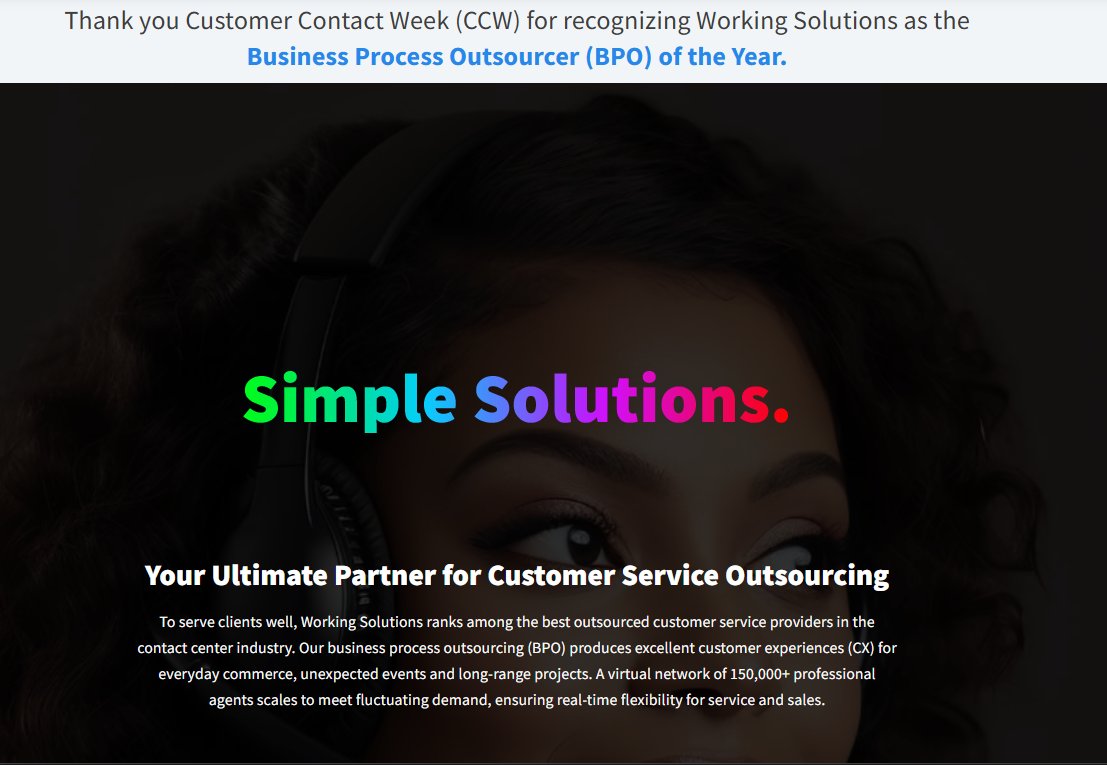 Working Solutions