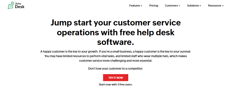 zoho-desk-free-plan - HeroThemes Zoho Desk free plan