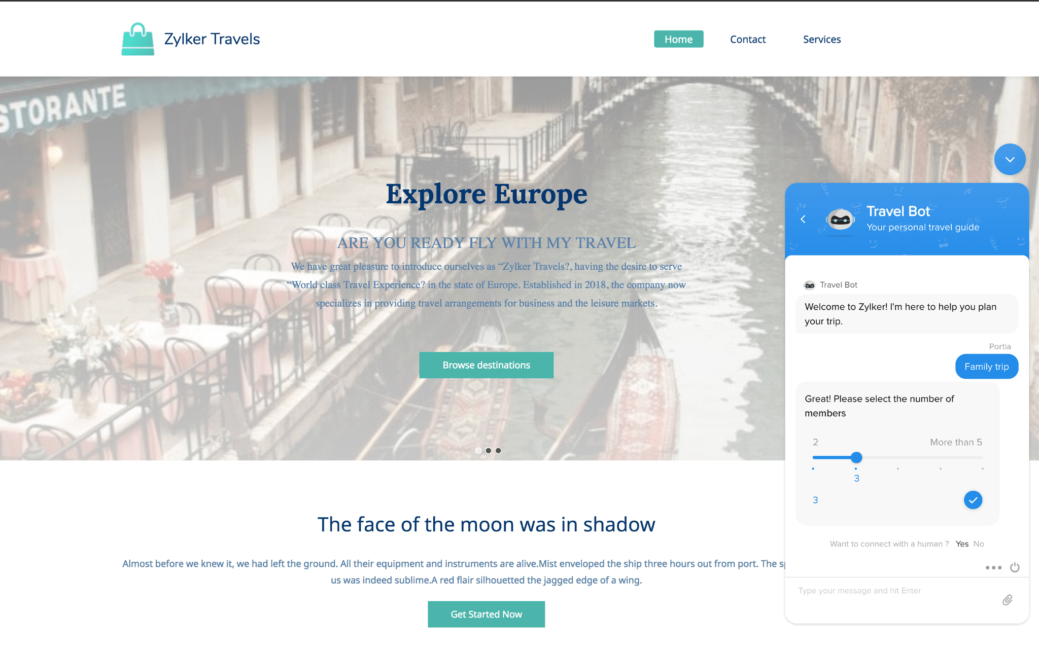 Zoho SalesIQ Live Chat on WordPress website
