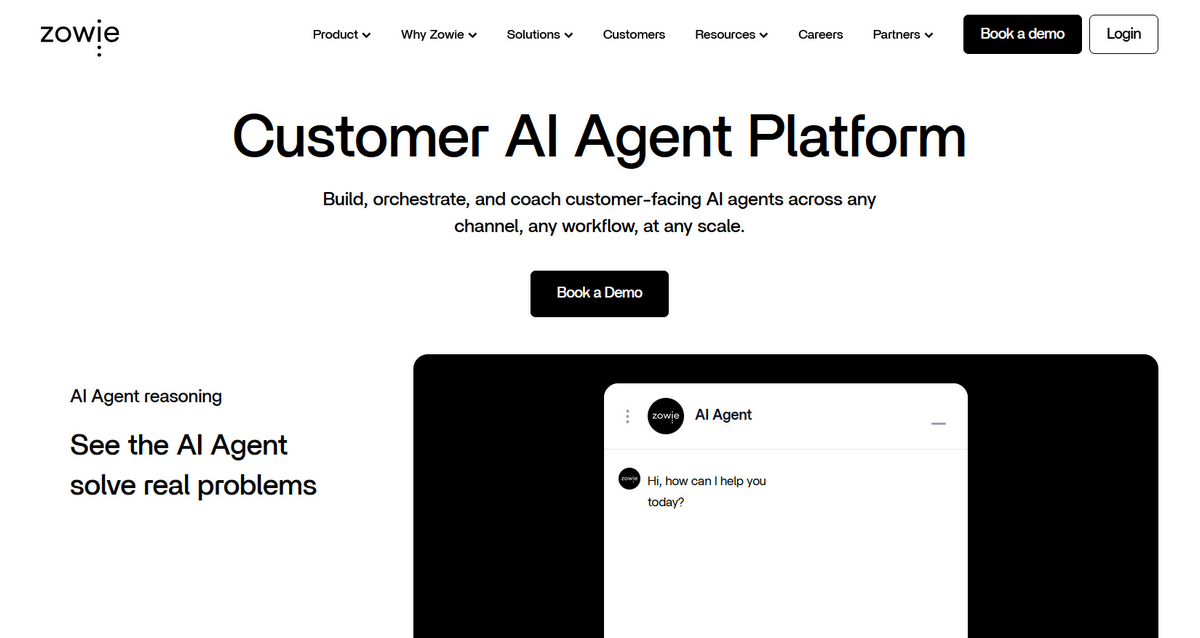 Zowie AI Agent for eCommerce Automation